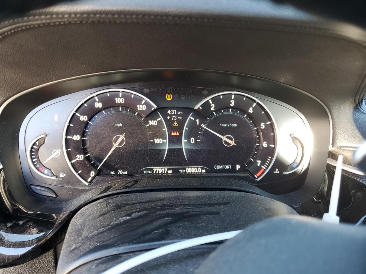 2018 BMW 5er VIN WBAJE5C50JG917682 Copart auction photo, rear end / minor dent/scratches damage thumbnail 9