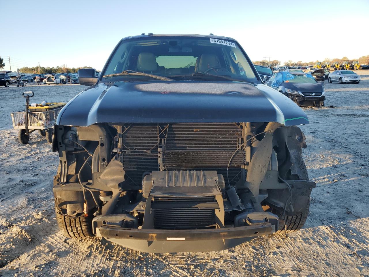 2017 Ford Expedition VIN 1FMJK1KT0HEA14924 Copart auction photo, all over damage thumbnail 5