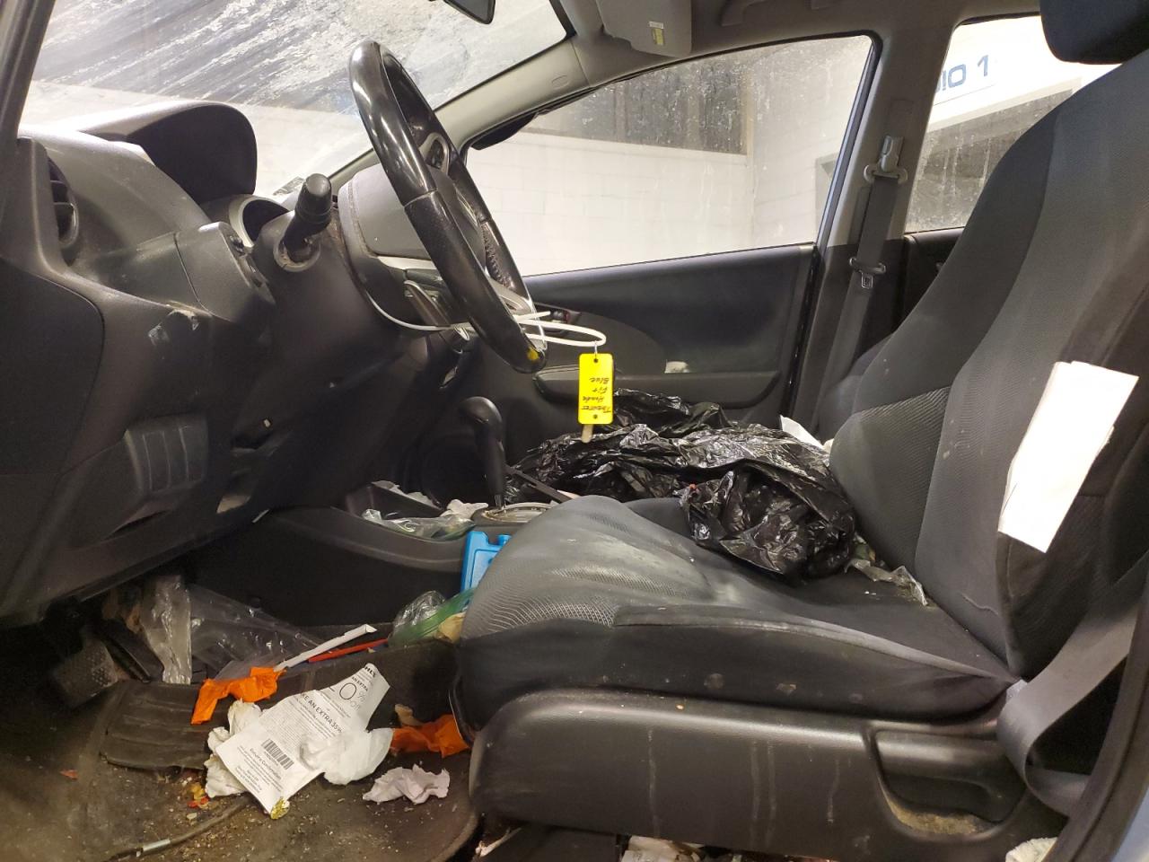 2010 Honda Fit VIN JHMGE8H42AC023154 Copart auction photo, rear end damage thumbnail 7