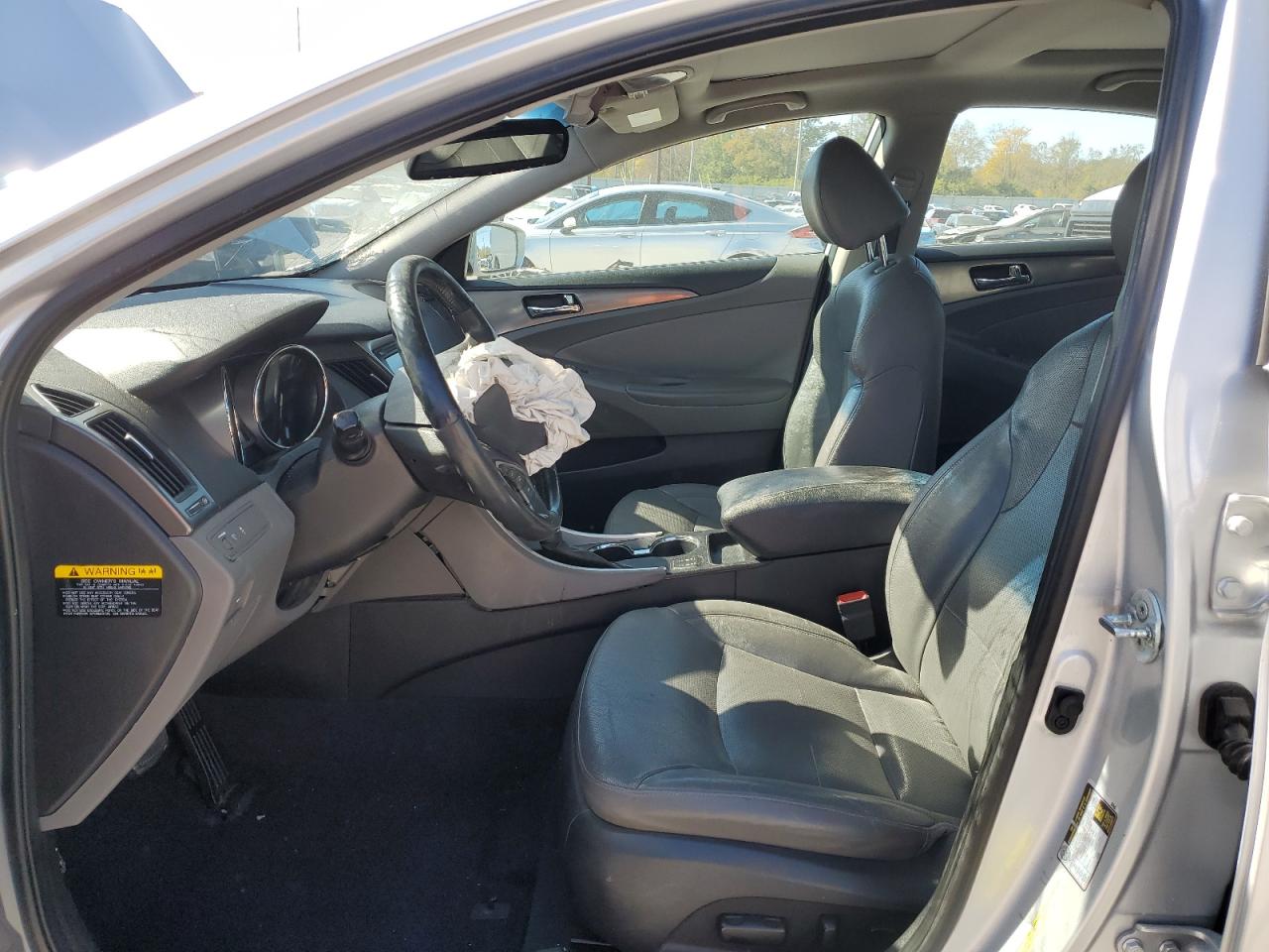 2012 Hyundai Sonata VIN KMHEC4A46CA039465 Copart auction photo, front end damage thumbnail 7