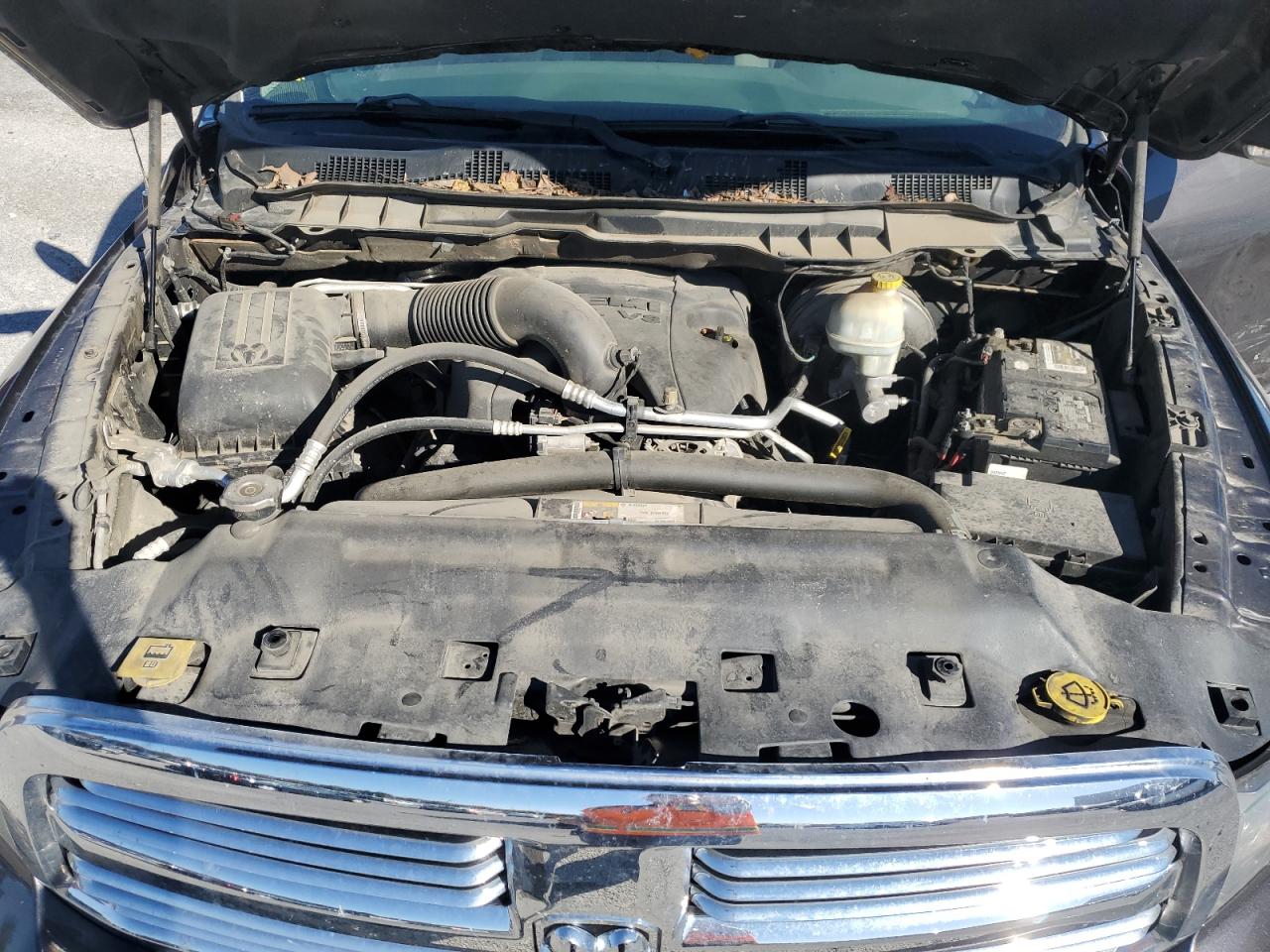 2014 RAM 1500 VIN 1C6RR7GT5ES334694 Copart auction photo, side damage thumbnail 11