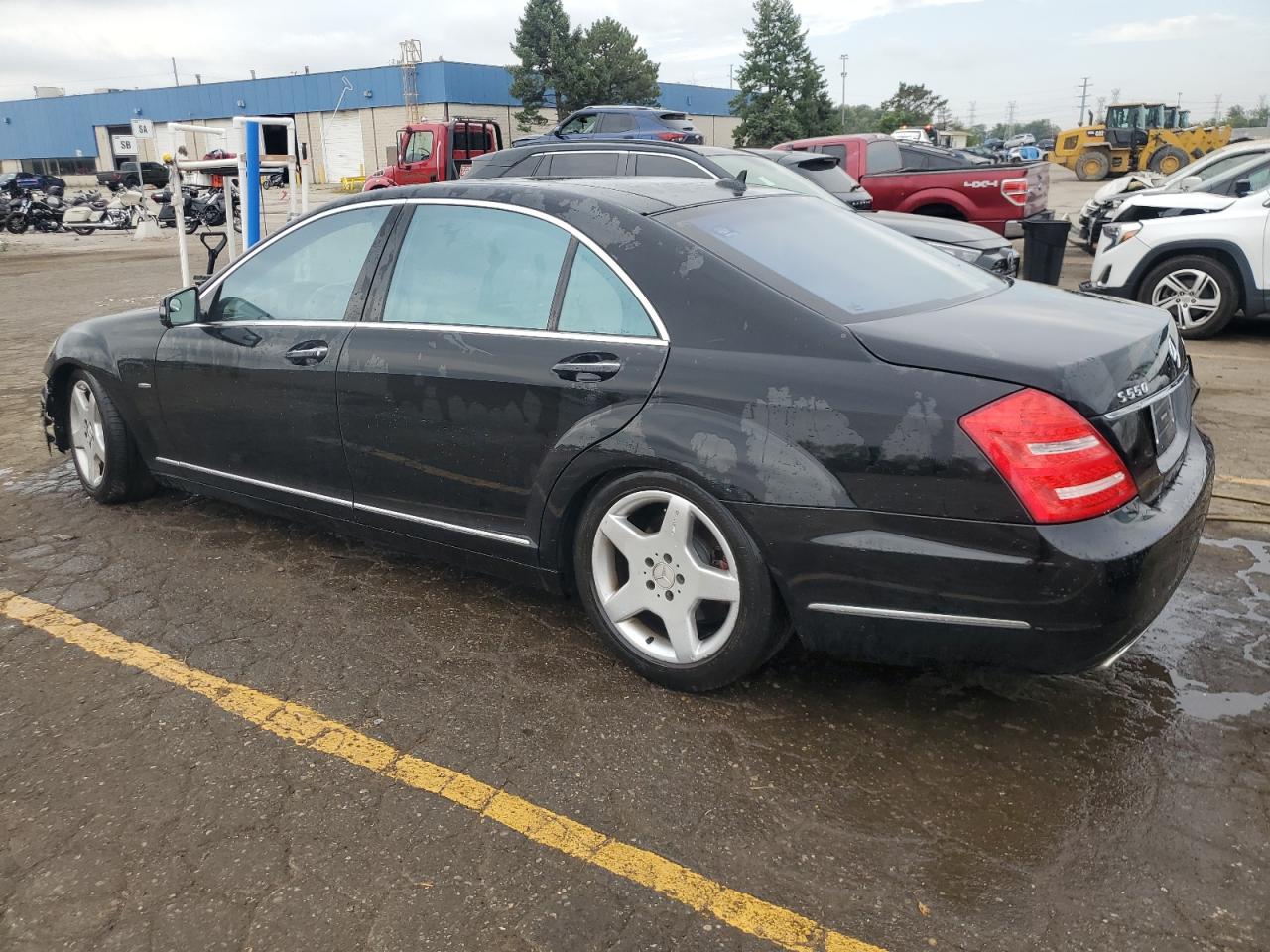 2012 Mercedes-Benz S-klasse VIN WDDNG9EB3CA474108 Copart auction photo, front end damage thumbnail 2