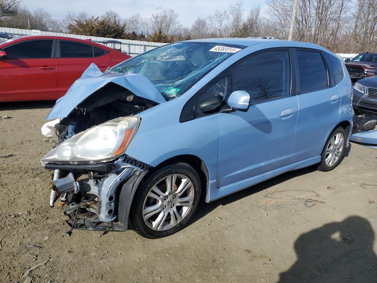 2010 Honda Fit VIN JHMGE8H49AC009851 - Copart auction photo