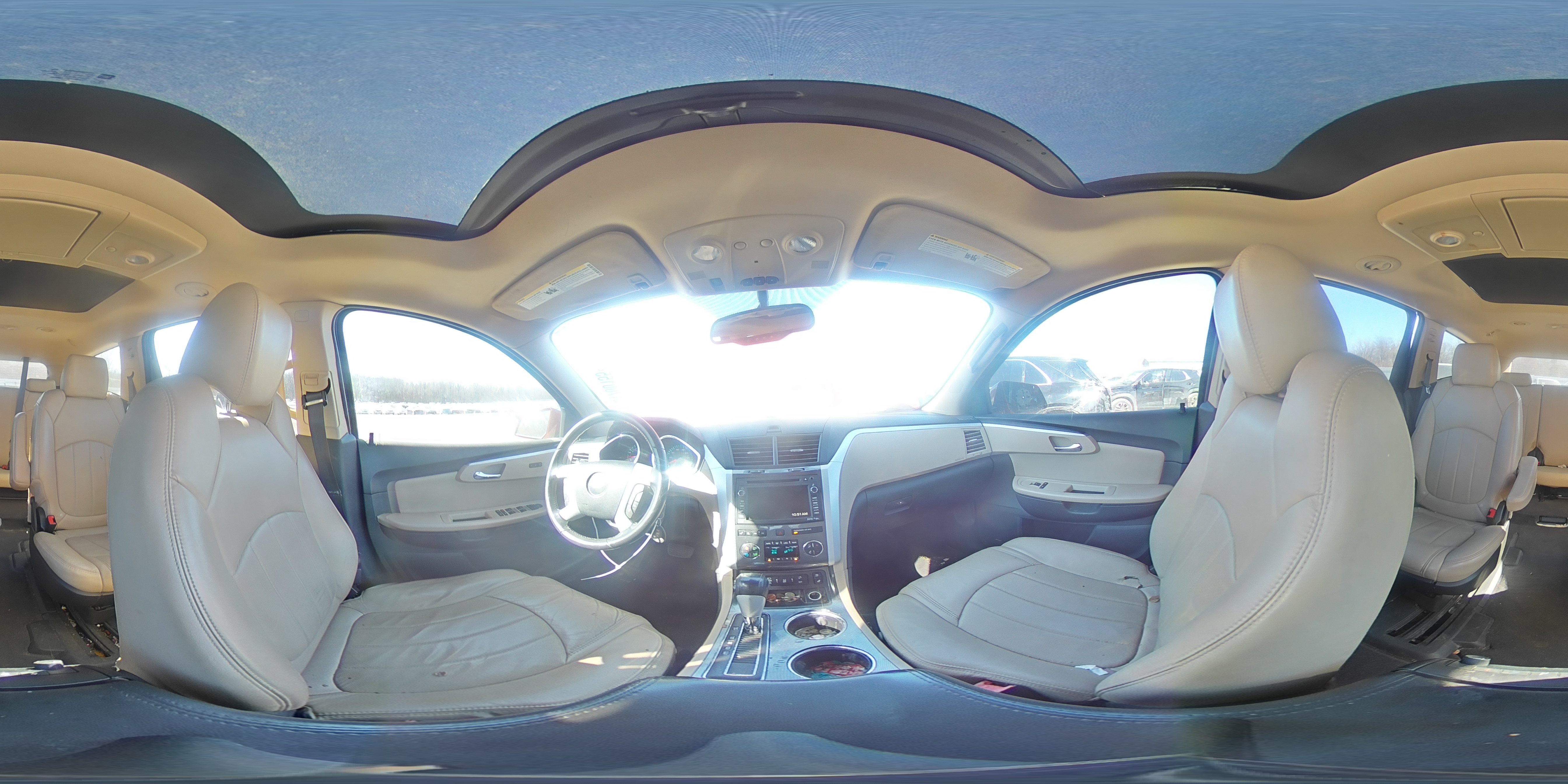 2012 Chevrolet Traverse VIN 1GNKRLED6CJ320828 Copart auction photo, side damage thumbnail 14