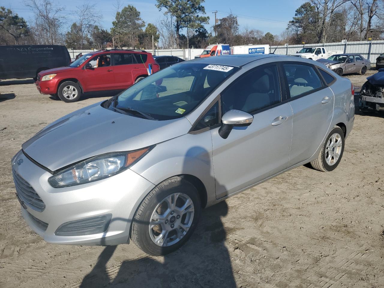 2014 Ford Fiesta VIN 3FADP4BJ1EM216041