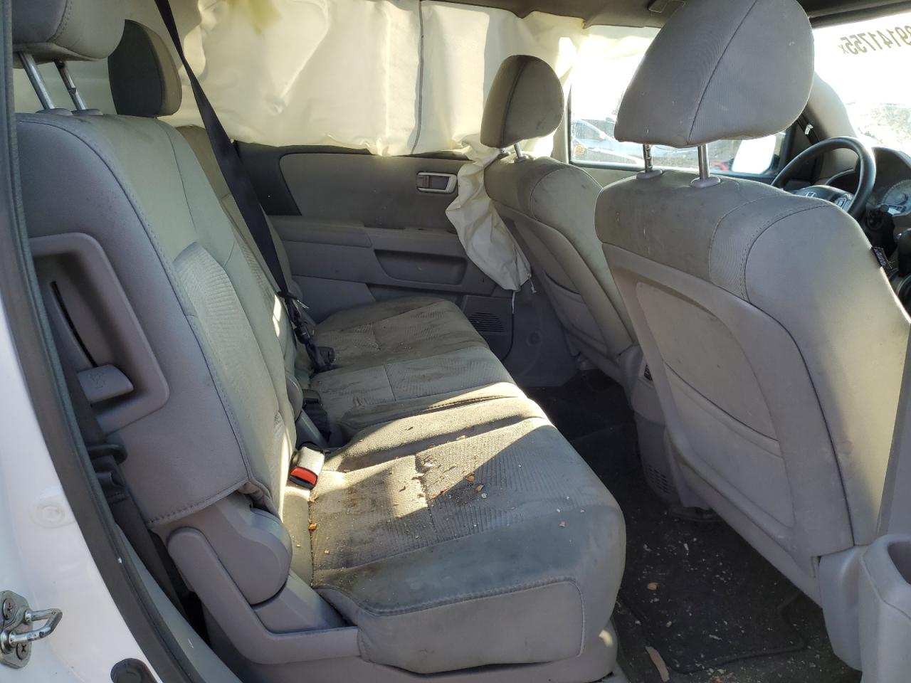 2014 Honda Pilot VIN 5FNYF4H28EB022142 Copart auction photo, all over damage thumbnail 11