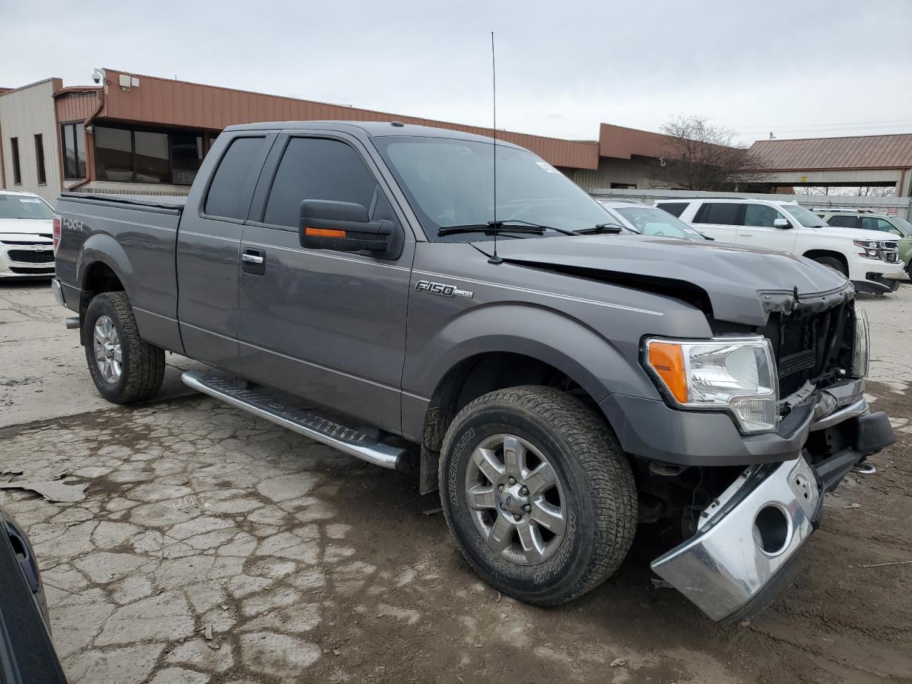2013 Ford F-150 VIN 1FTFX1EF8DFA89442 Copart auction photo, front end damage thumbnail 4