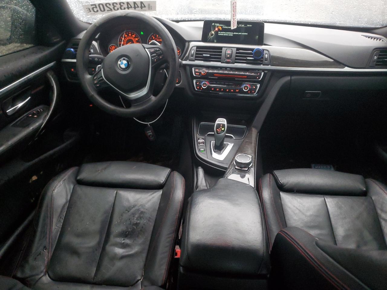 2016 BMW 4er VIN WBA3R1C52GK529414 Copart auction photo, front end damage thumbnail 8