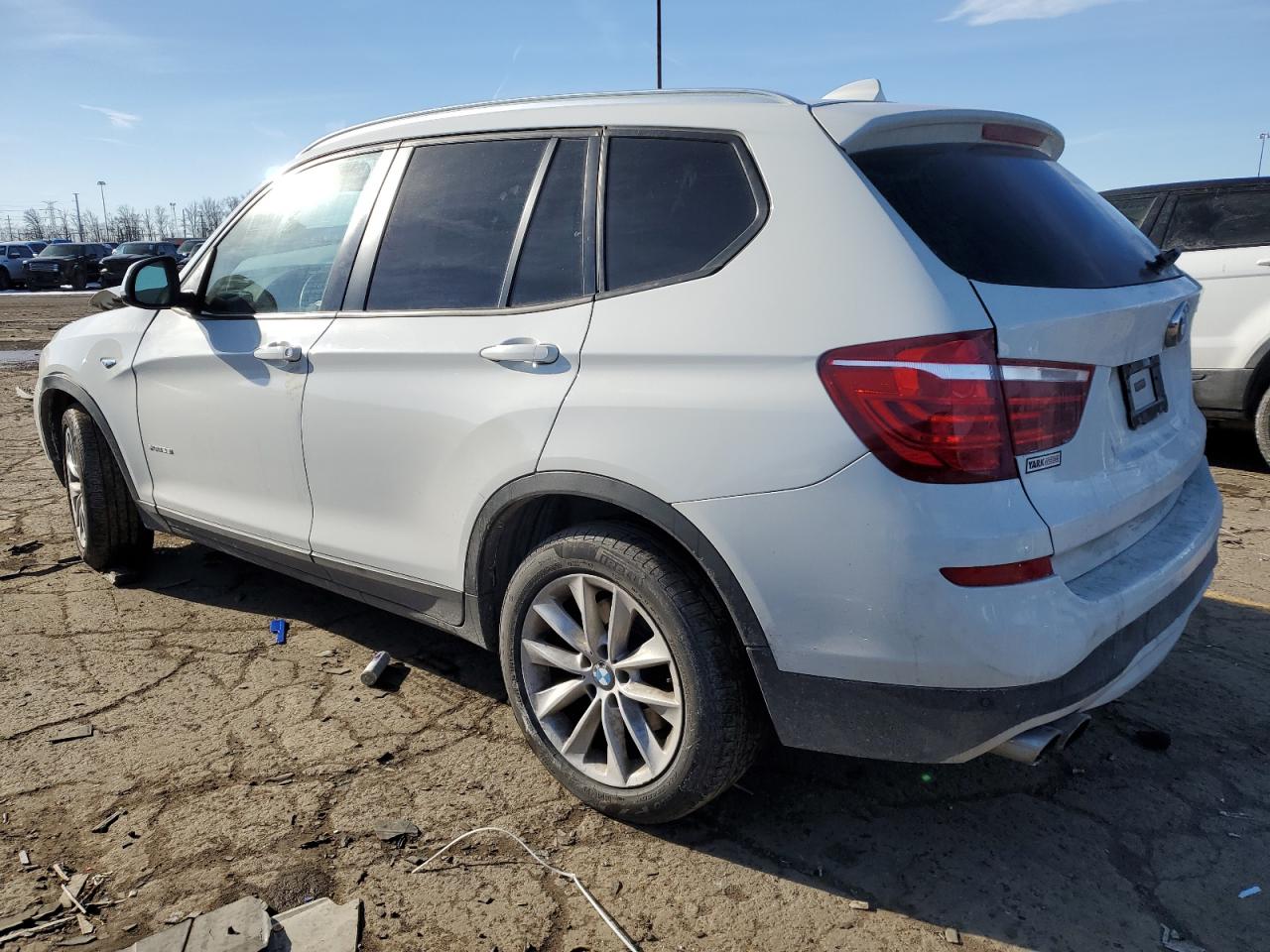 2016 BMW X3 VIN 5UXWX9C56G0D69099 Copart auction photo, front end damage thumbnail 2
