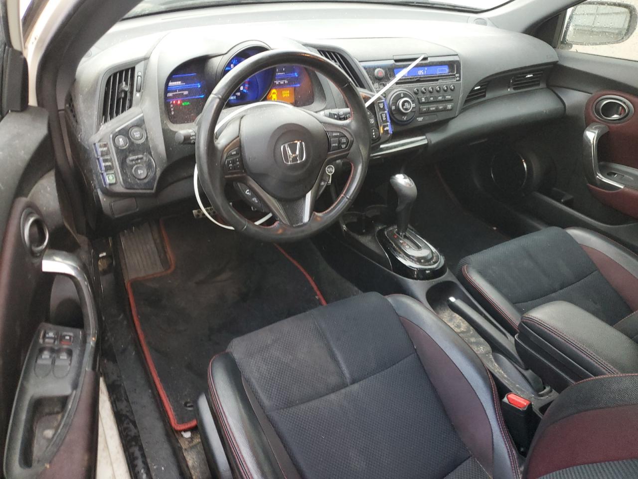 2015 Honda CR-Z VIN JHMZF1D68FS001676 Copart auction photo, side / front end damage thumbnail 8