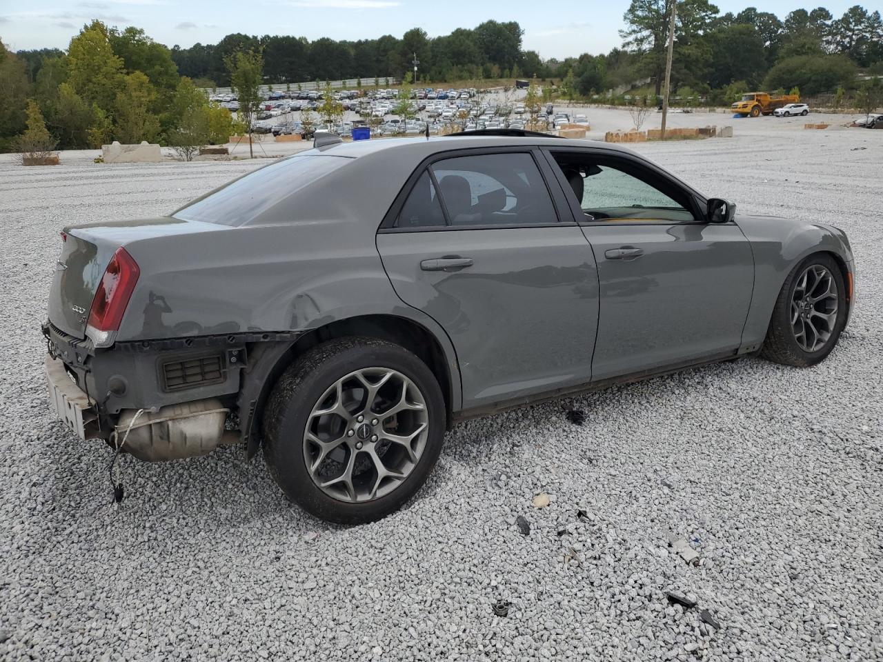 2017 Chrysler 300 VIN 2C3CCABG1HH614510 Copart auction photo, front end / rear end damage thumbnail 3