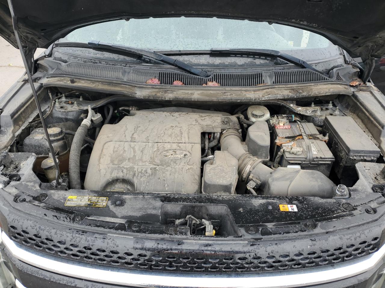 2012 Ford Explorer VIN 1FMHK8F83CGA50956 Copart auction photo, side damage thumbnail 12