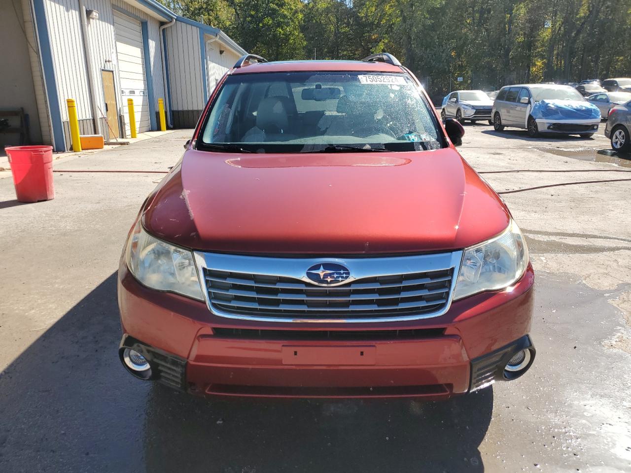 2010 Subaru Forester VIN JF2SH6CC8AH806621 Copart auction photo, side damage thumbnail 5