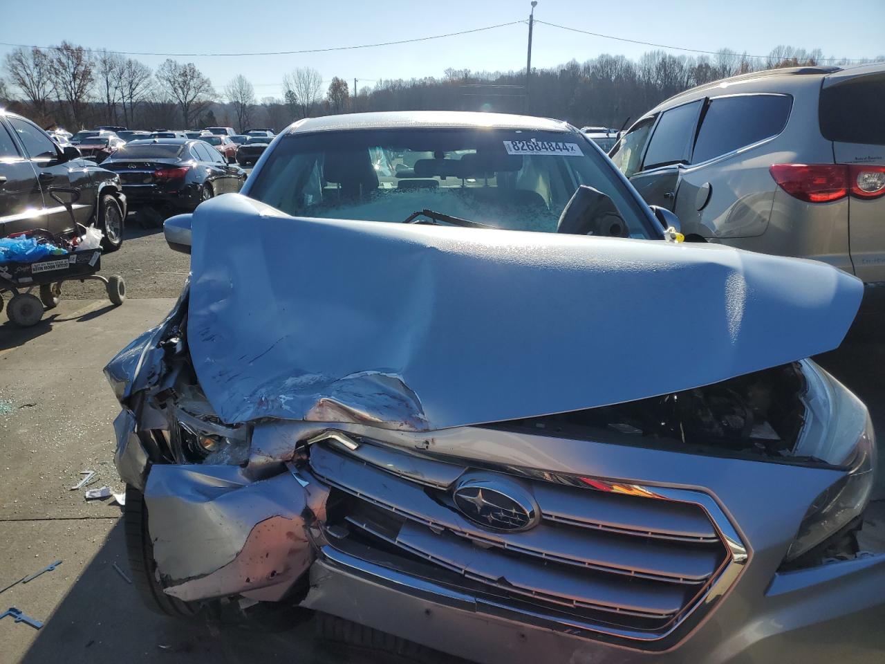 2015 Subaru Legacy VIN 4S3BNAC61F3072980 Copart auction photo, front end damage thumbnail 5
