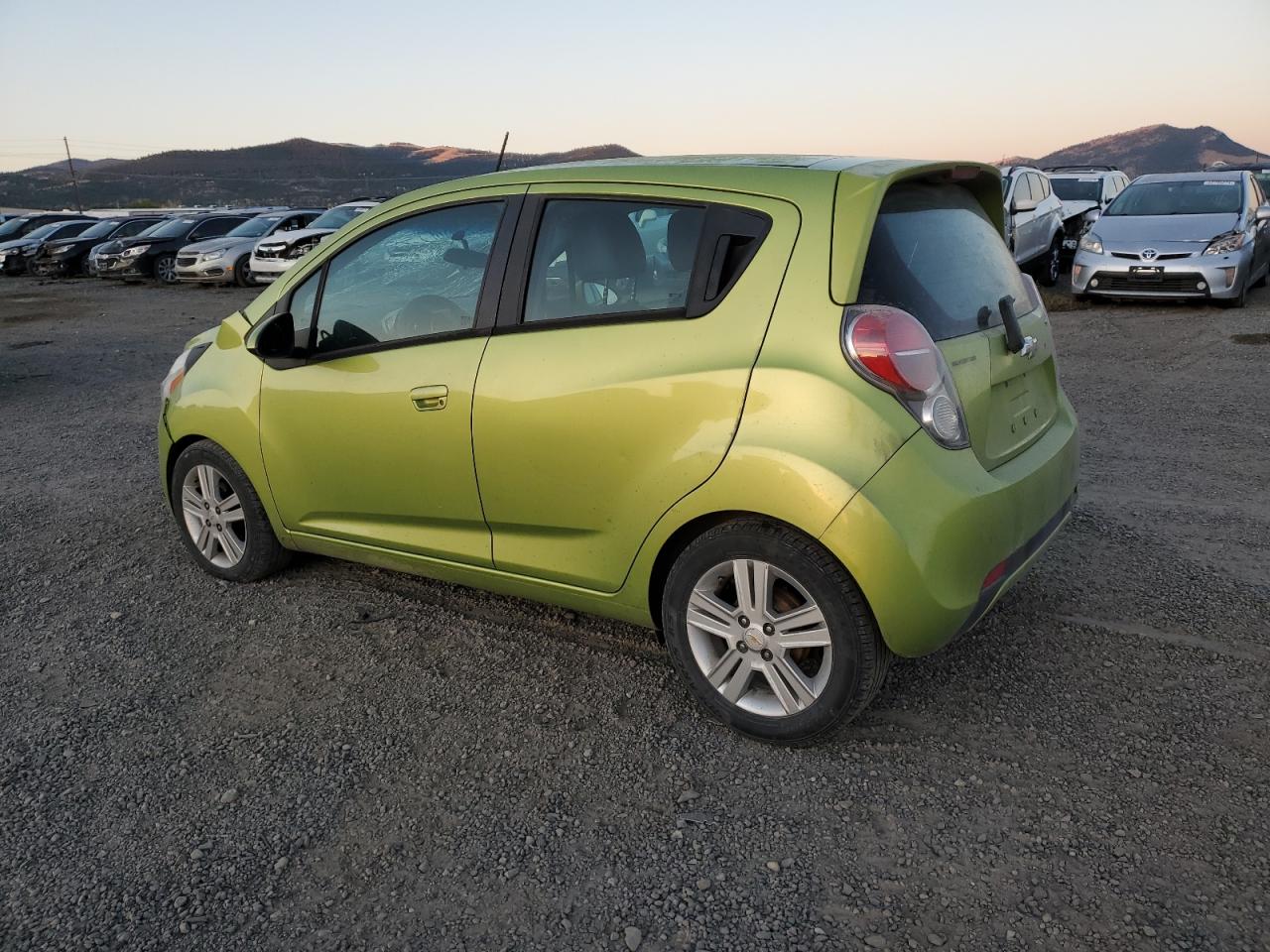 2013 Chevrolet Spark VIN KL8CA6S92DC511635 Copart auction photo, front end / side damage thumbnail 2
