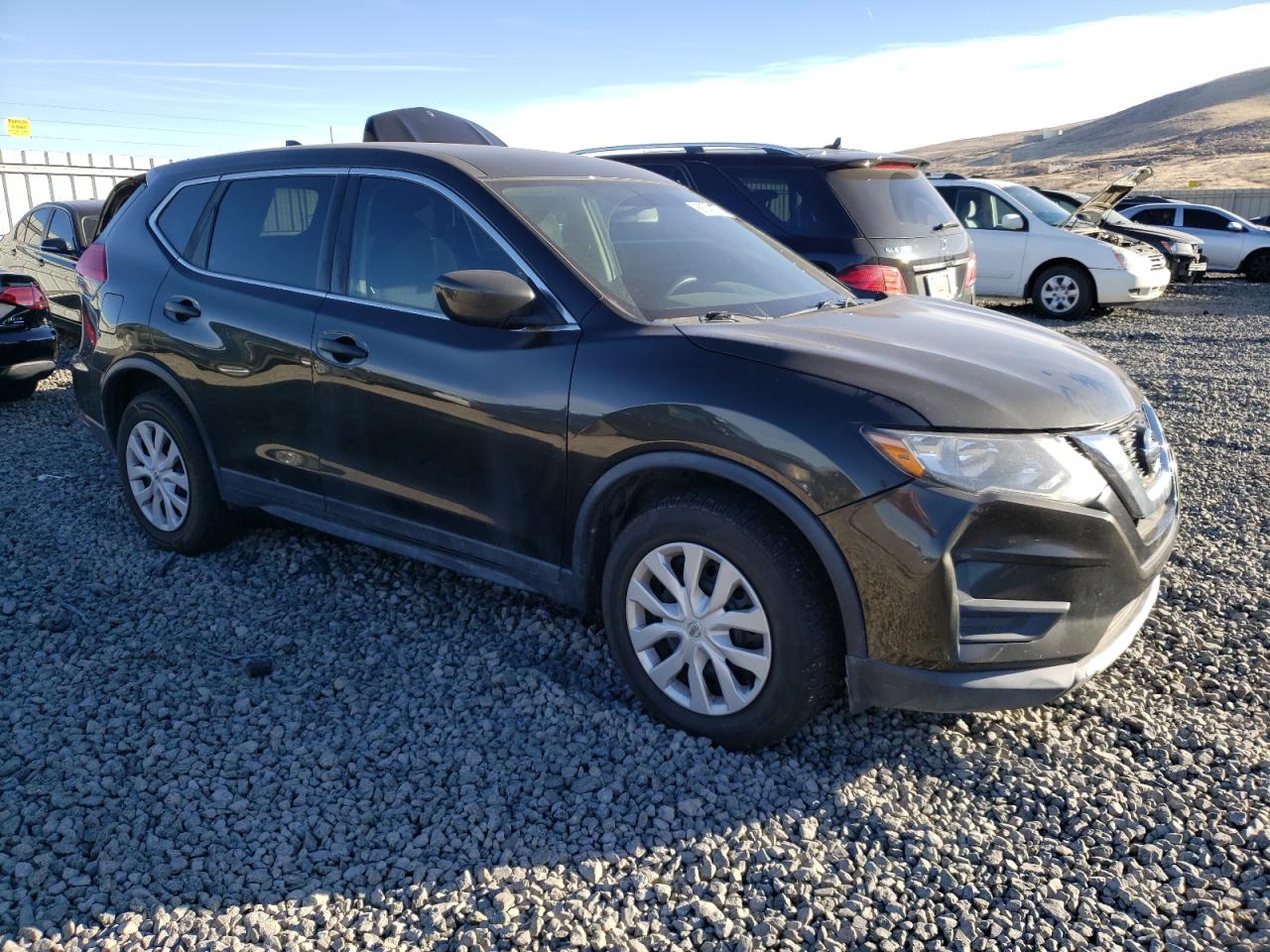 2017 Nissan Rogue VIN KNMAT2MV1HP505271 Copart auction photo, front end damage thumbnail 4