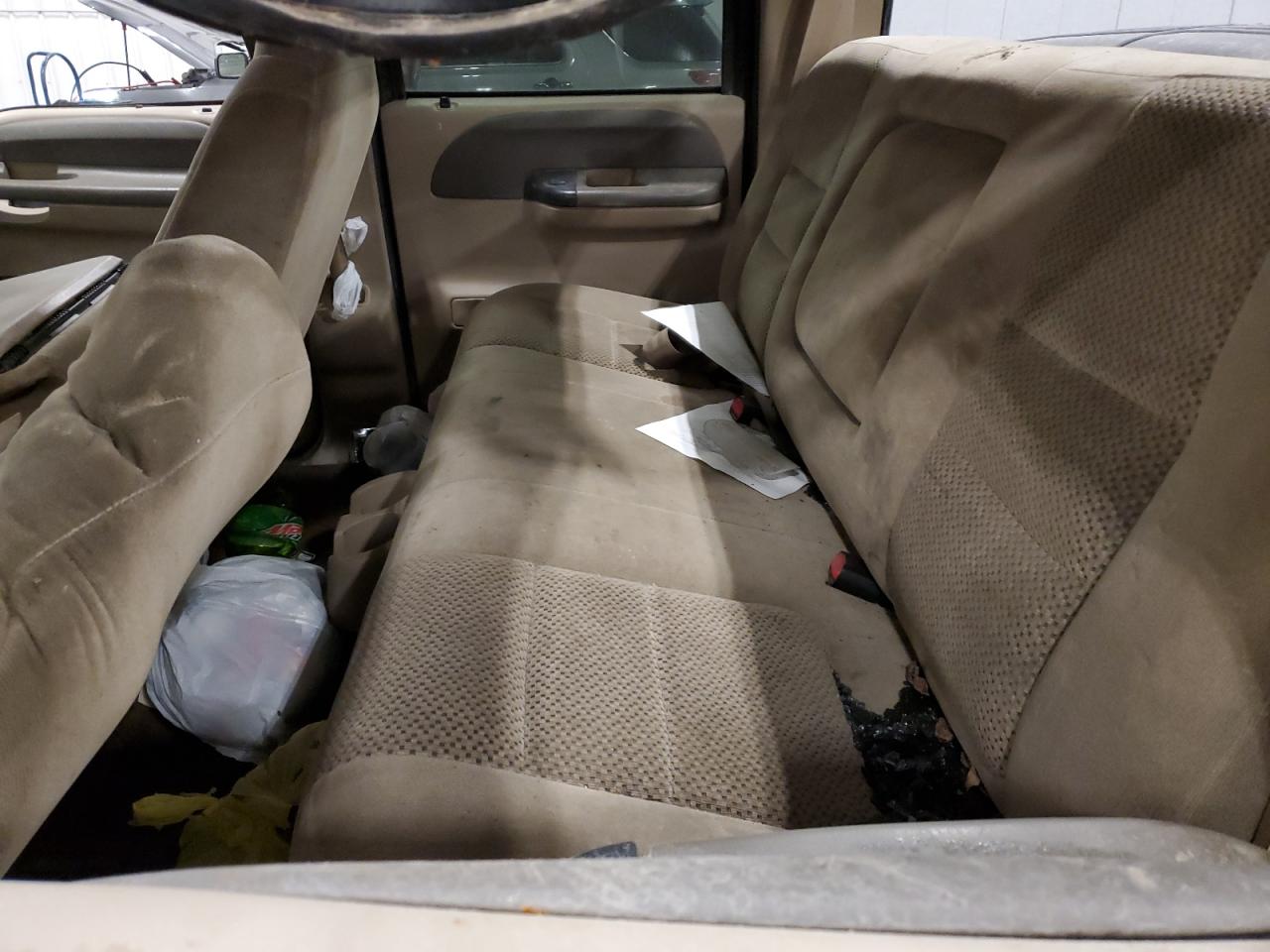 2001 Ford F350 VIN 1FTSW31F81EA26121 Copart auction photo, all over damage thumbnail 10