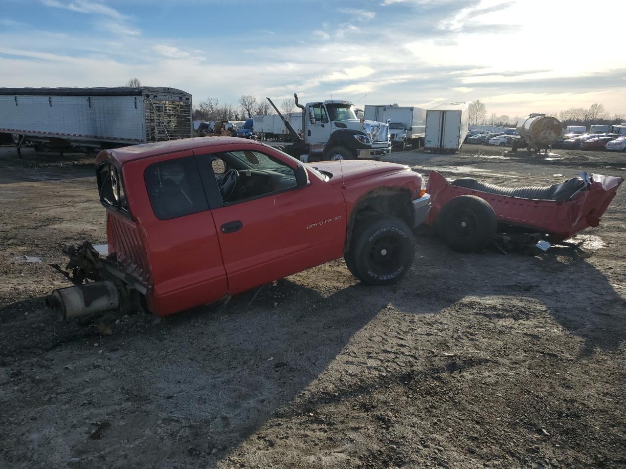 1999 Dodge Dakota VIN 1B7GG22Y3XS197835 Copart auction photo, all over / minor dent/scratches damage thumbnail 3