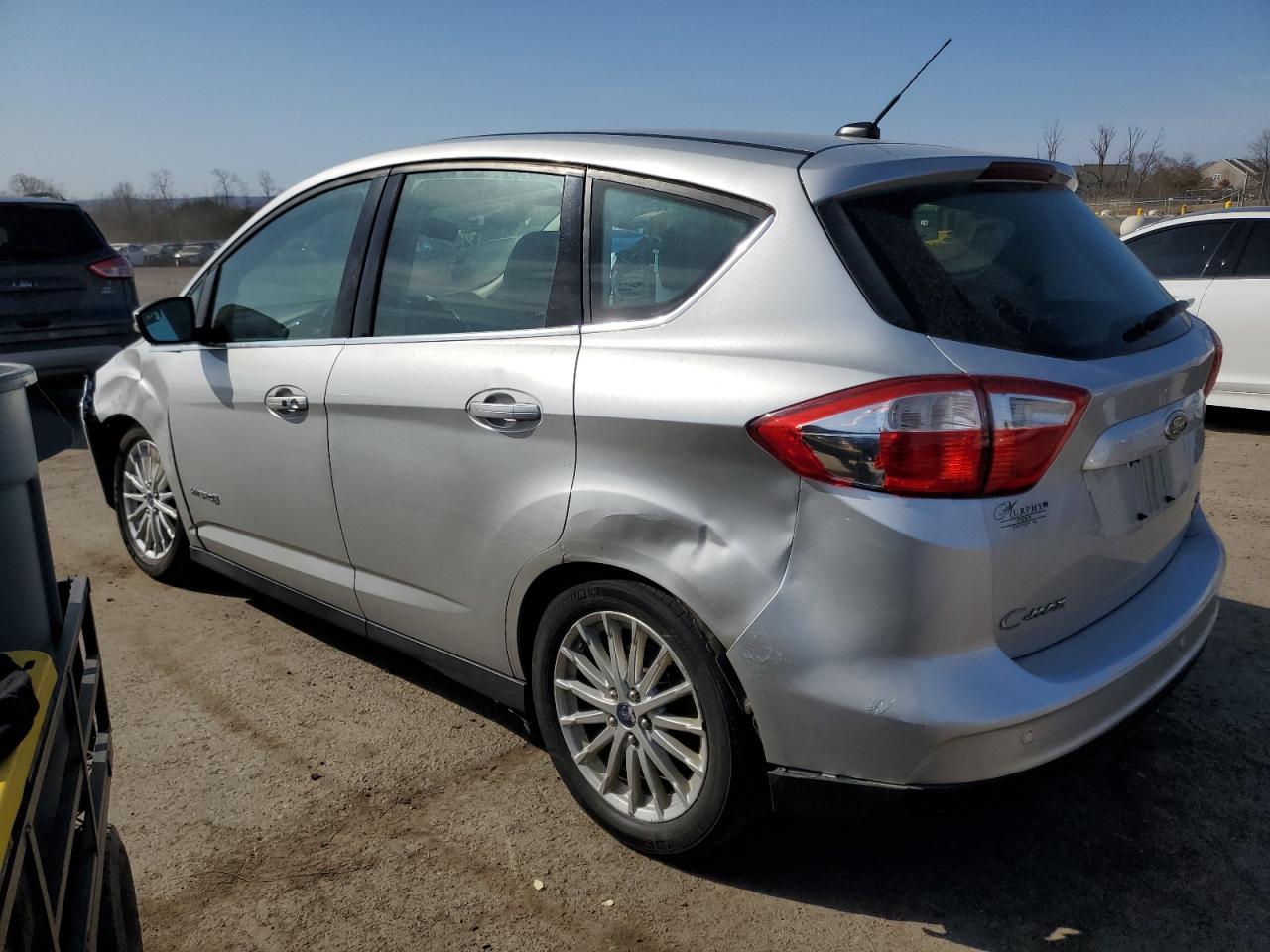 2014 Ford C-MAX VIN 1FADP5BU3EL511367 Copart auction photo, front end / rear end damage thumbnail 2
