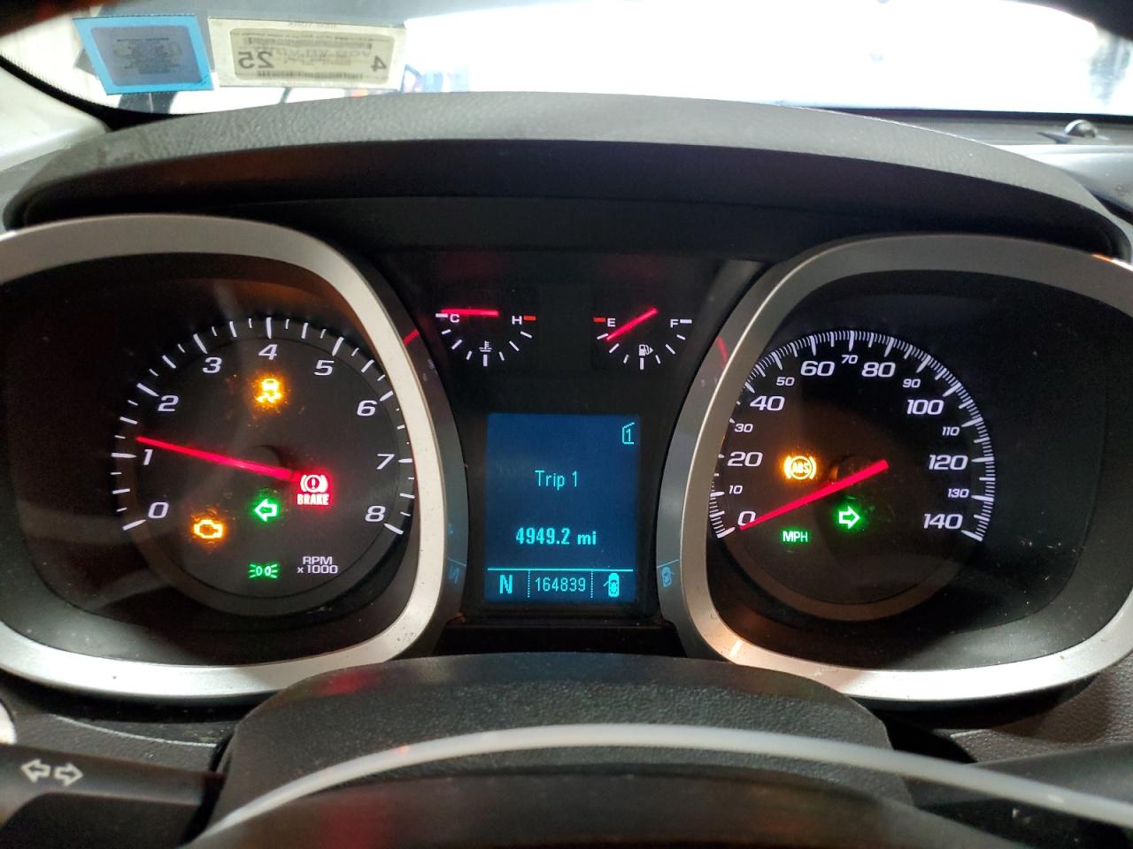 2010 Chevrolet Equinox VIN 2CNFLEEY5A6247337 Copart auction photo, all over damage thumbnail 9