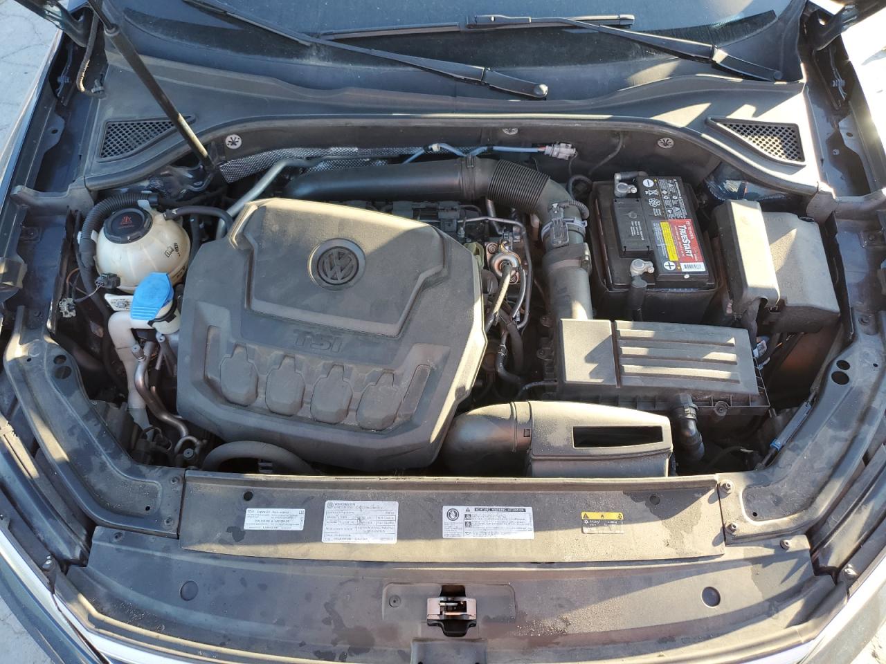 2018 Volkswagen Passat VIN 1VWBA7A34JC046399 Copart auction photo, side / rear end damage thumbnail 11