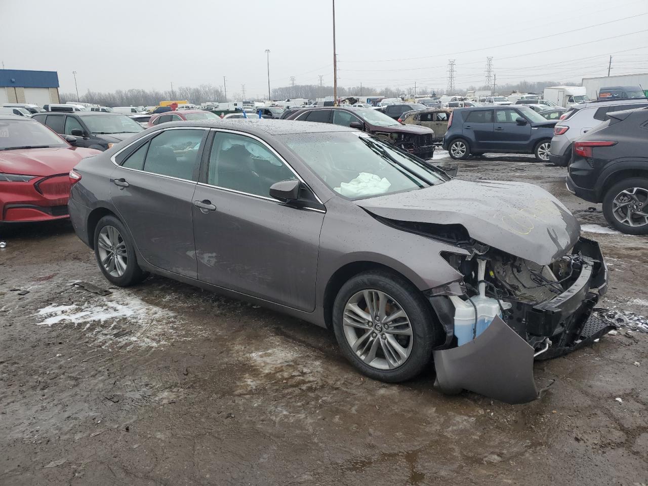 2016 Toyota Camry VIN 4T1BF1FK9GU122358 Copart auction photo, front end damage thumbnail 4
