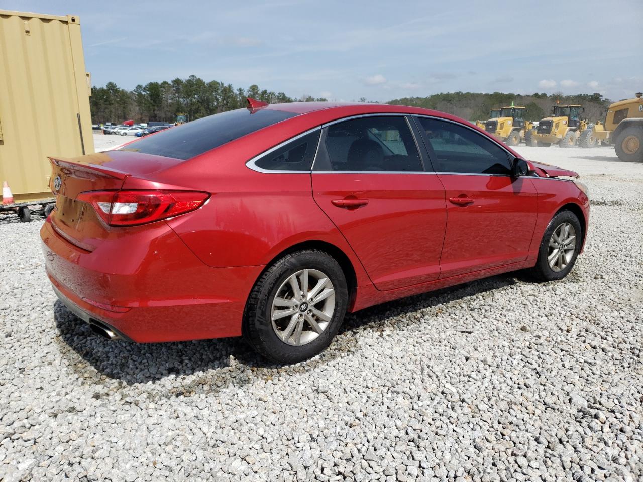 2017 Hyundai Sonata VIN 5NPE24AF7HH533682 Copart auction photo, front end damage thumbnail 3
