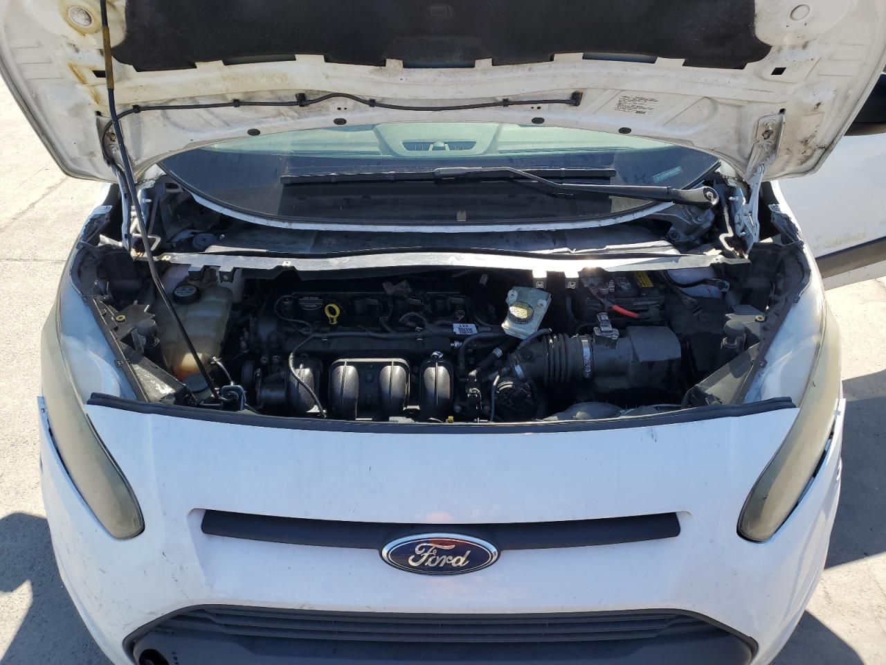 2014 Ford Transit VIN NM0LS7F74E1163222 Copart auction photo, rear end / front end damage thumbnail 12