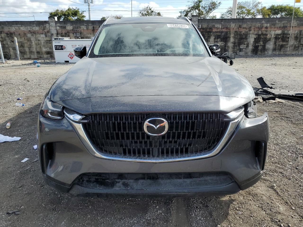 2024 Mazda CX-90 VIN JM3KKCHD3R1127609 Copart auction photo, front end / side damage thumbnail 5