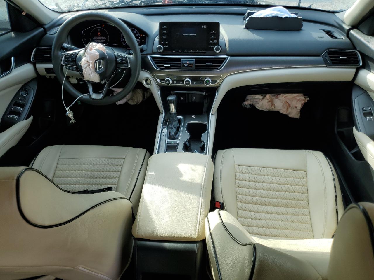 2019 Honda Accord VIN 1HGCV1F1XKA143010 Copart auction photo, all over damage thumbnail 8