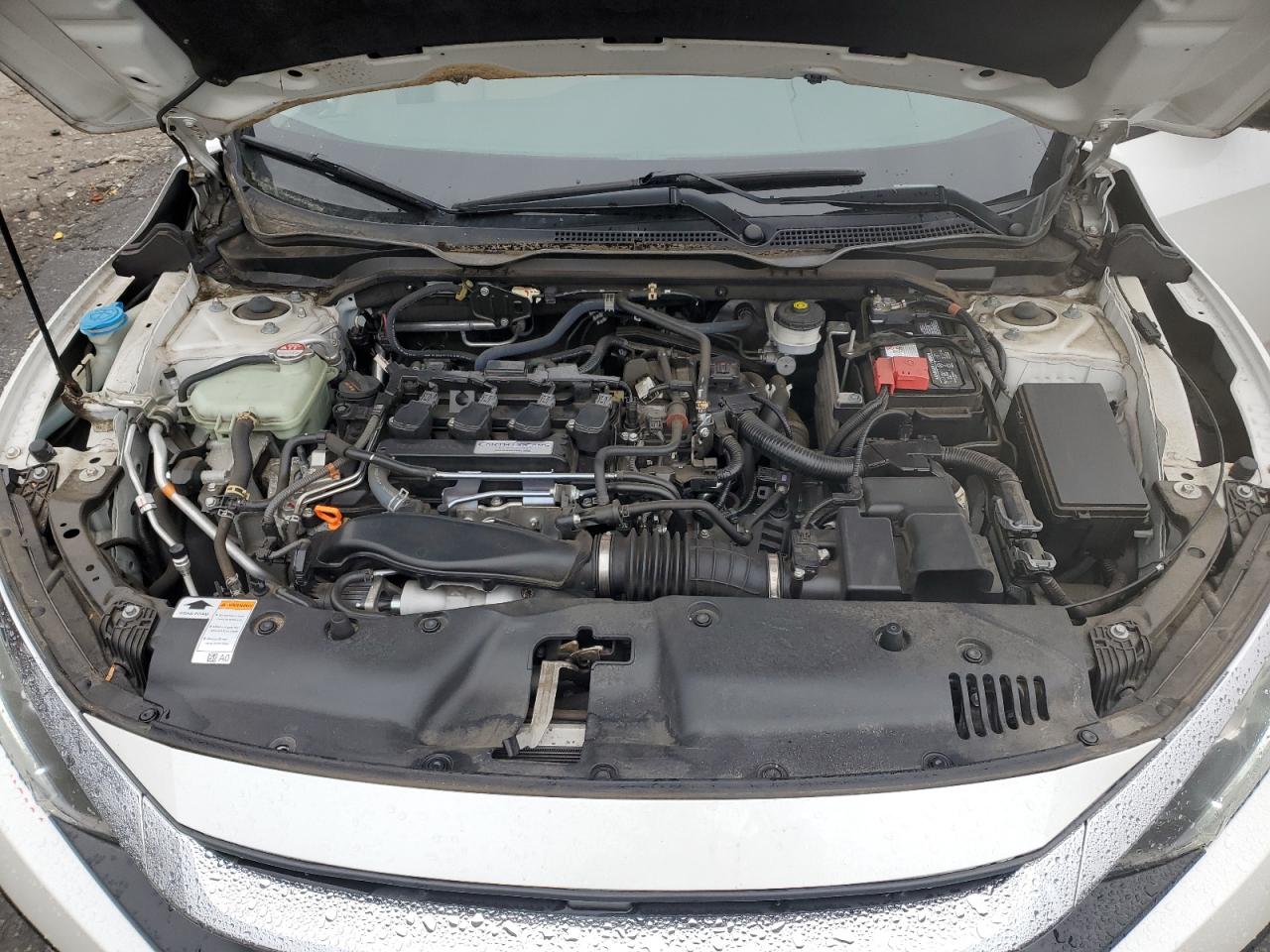 2017 Honda Civic VIN 19XFC1F70HE023146 Copart auction photo, rear end damage thumbnail 11