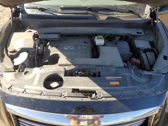 2014 Infiniti QX60 VIN 5N1AL0MM2EC529167 Copart auction photo, front end / side damage thumbnail 12