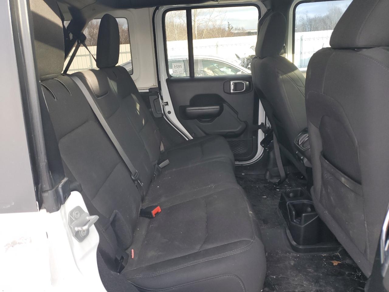 2020 Jeep Wrangler VIN 1C4HJXDG4LW251802 Copart auction photo, side damage thumbnail 11