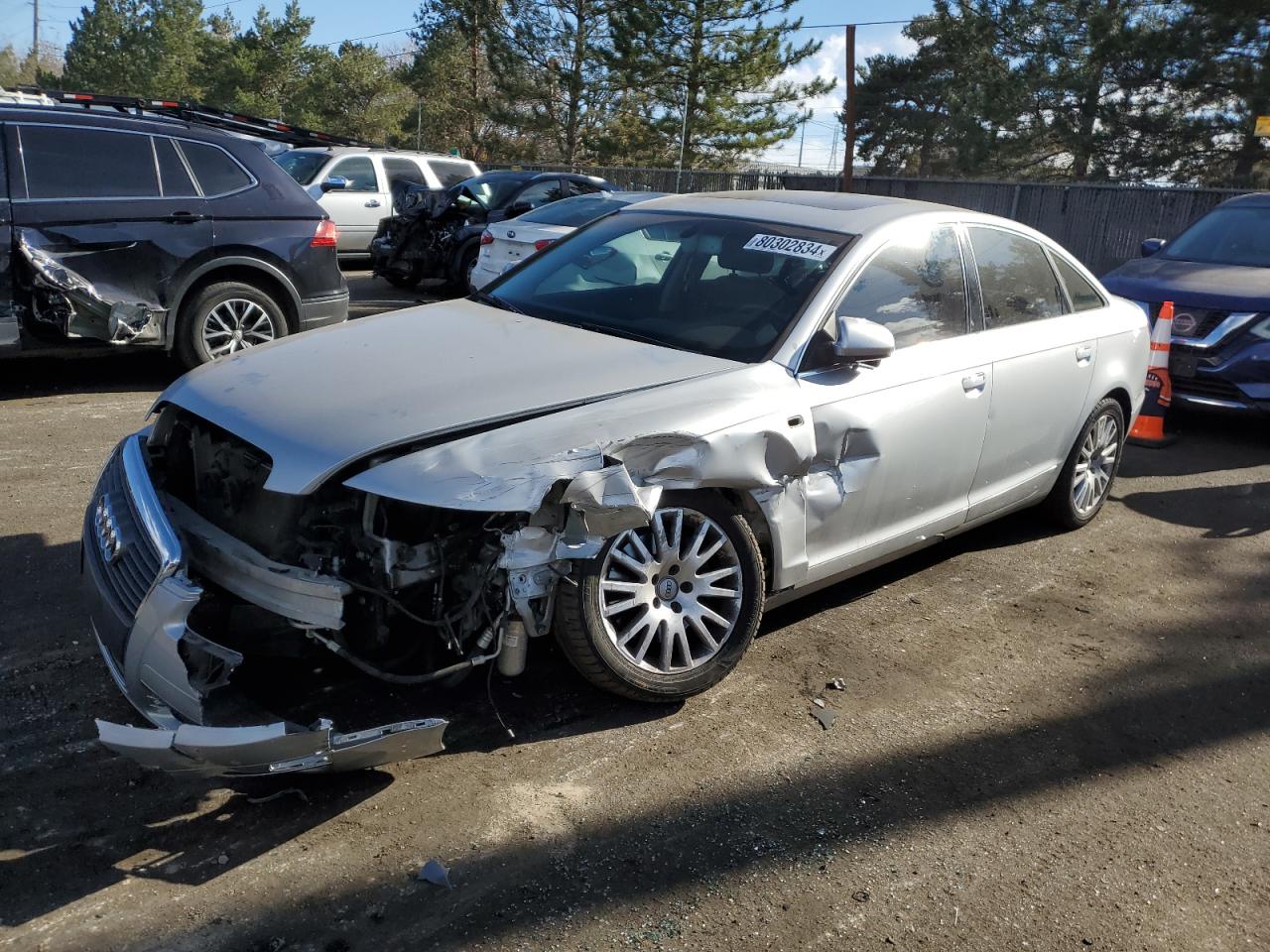 2006 Audi A6 VIN WAUDH74FX6N138302