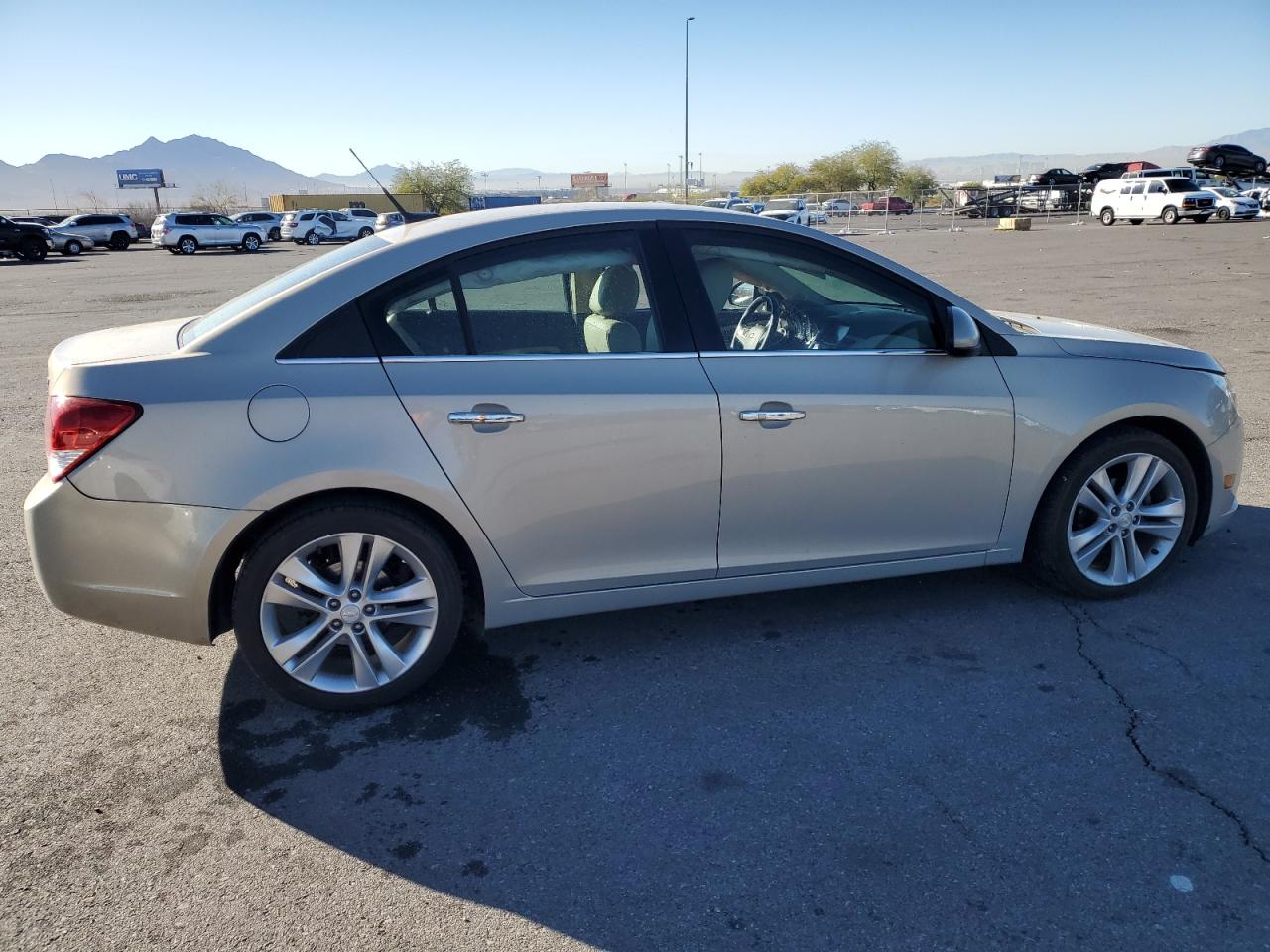 2012 Chevrolet Cruze VIN 1G1PH5SC2C7254230 Copart auction photo, side damage thumbnail 3