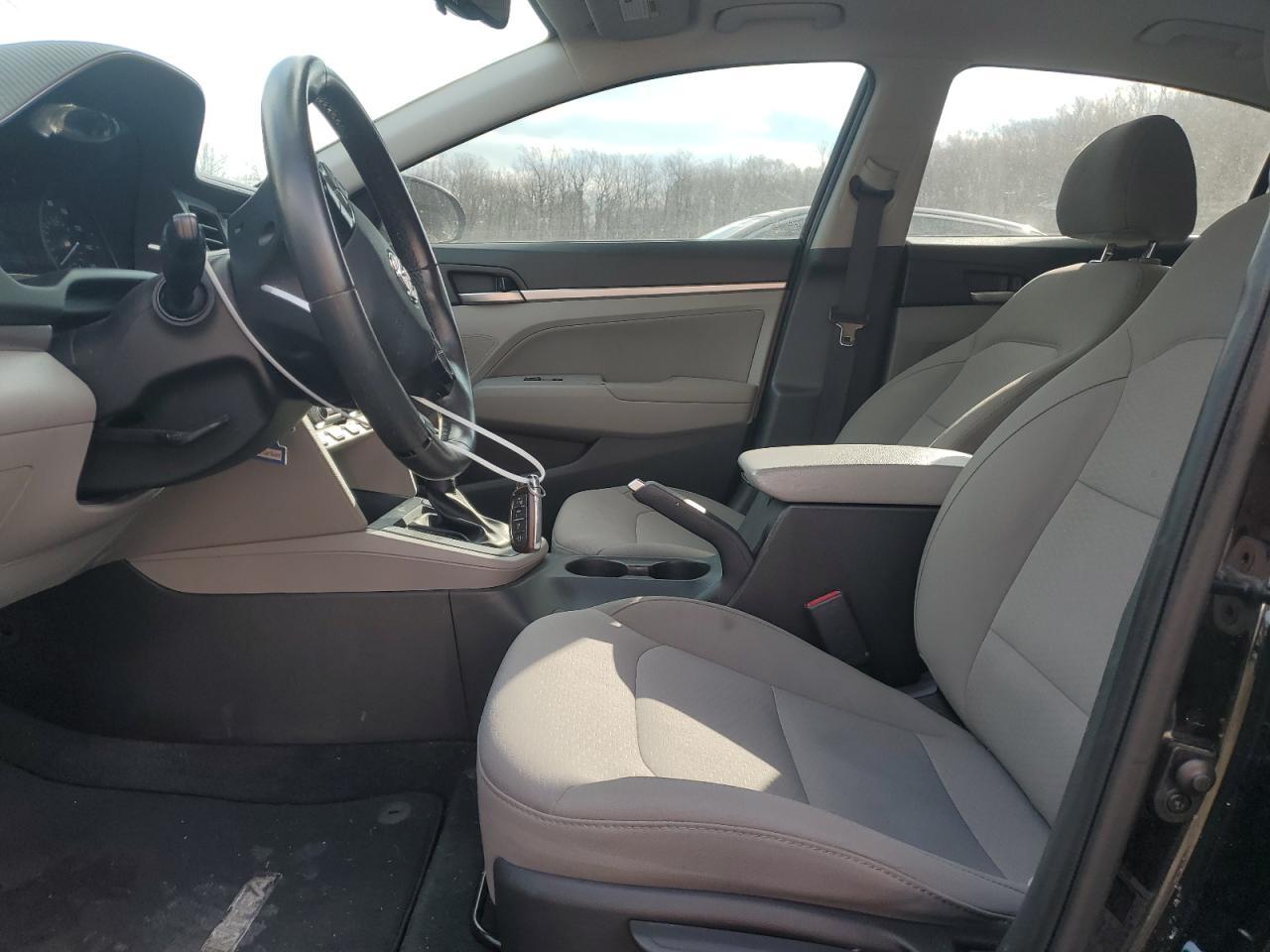2019 Hyundai Elantra VIN 5NPD84LF9KH458725 Copart auction photo, front end / rear end damage thumbnail 7