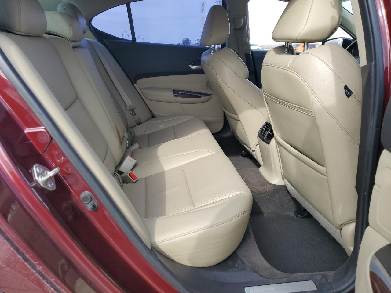 2015 Acura TLX VIN 19UUB2F56FA007596 Copart auction photo, front end damage thumbnail 10