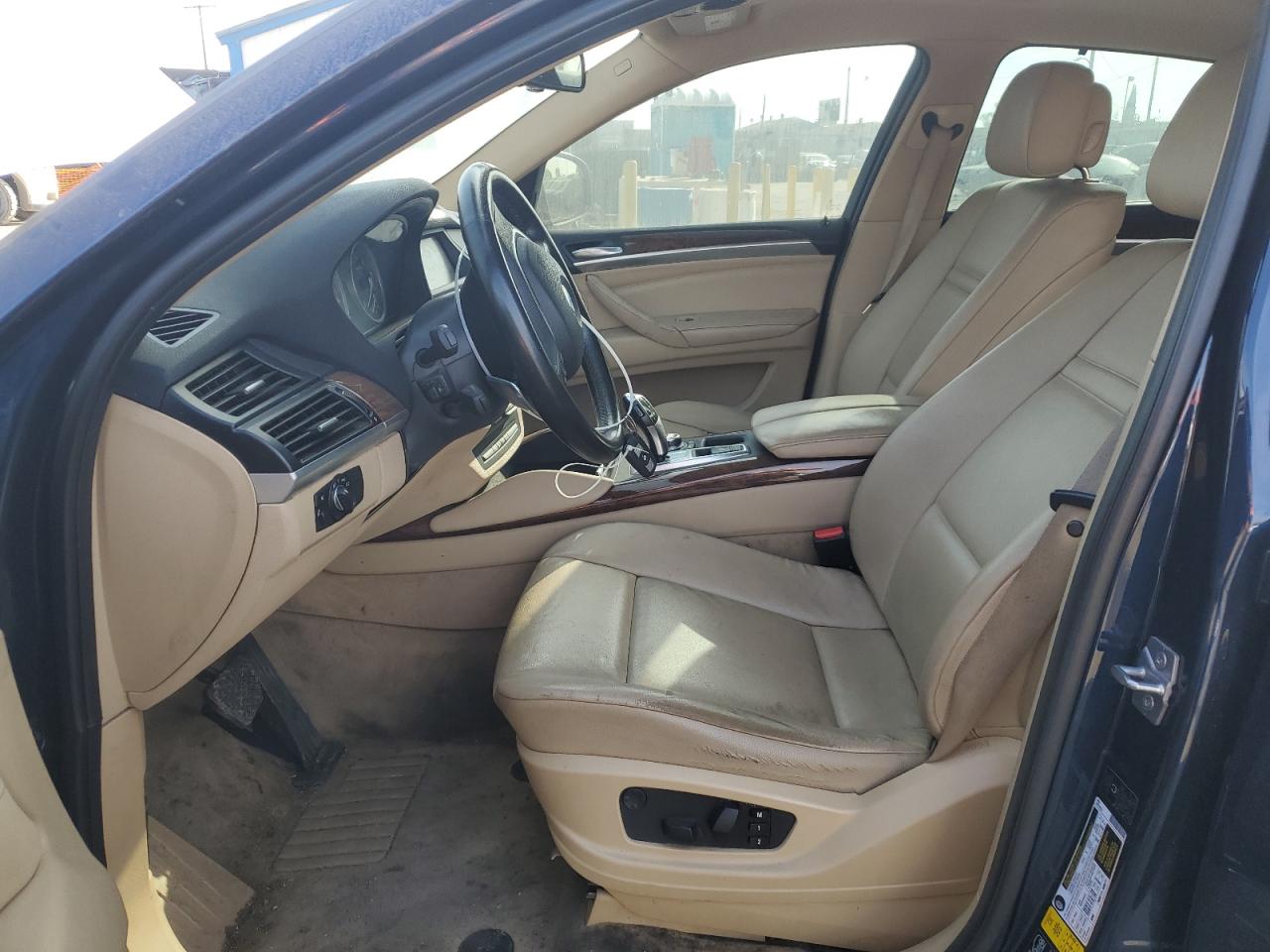 2012 BMW X6 VIN 5UXFG2C51CLX09708 Copart auction photo, front end / rear end damage thumbnail 7