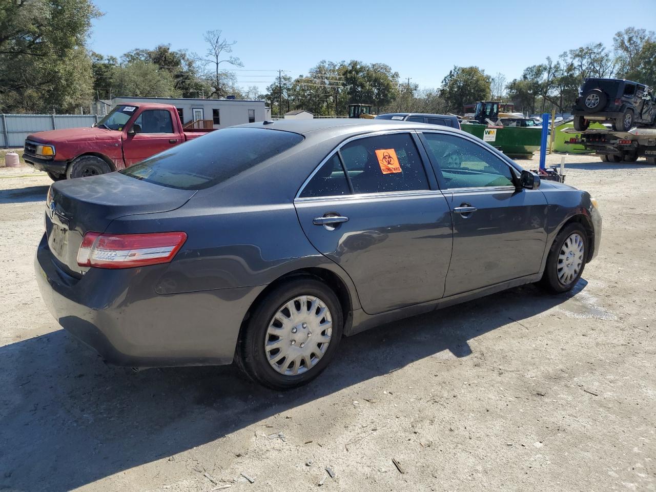 2011 Toyota Camry VIN 4T1BF3EK9BU596770 Copart auction photo, side damage thumbnail 3