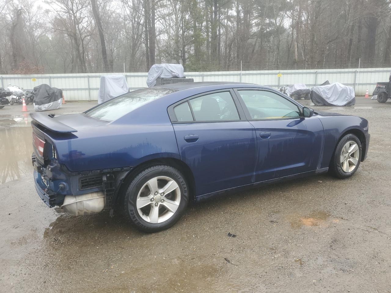 2014 Dodge Charger VIN 2C3CDXBGXEH250647 Copart auction photo, rear end / minor dent/scratches damage thumbnail 3