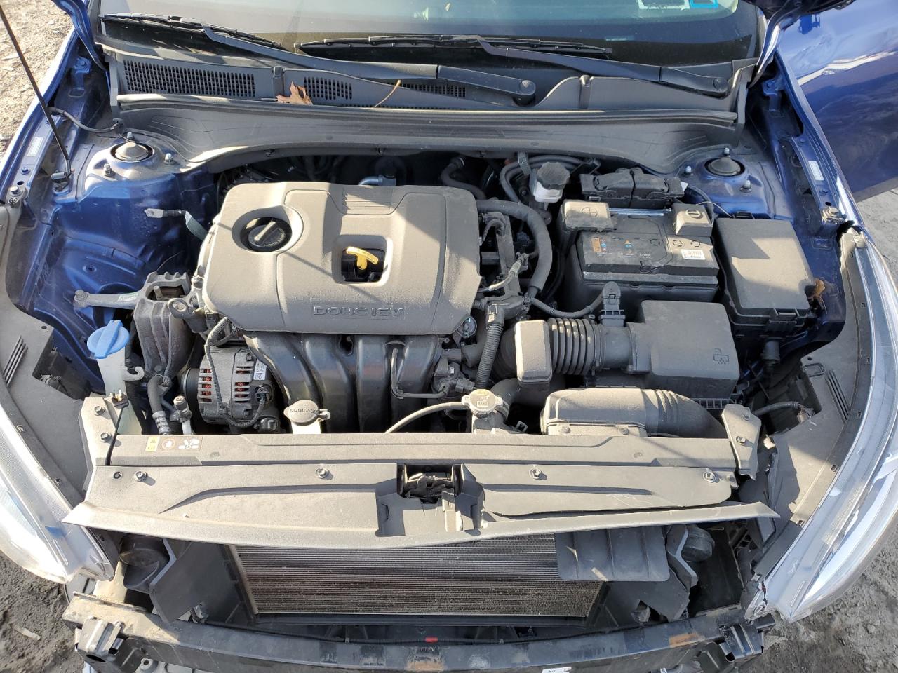 2020 KIA Forte VIN 3KPF24AD7LE245497 Copart auction photo, front end / rear end damage thumbnail 11
