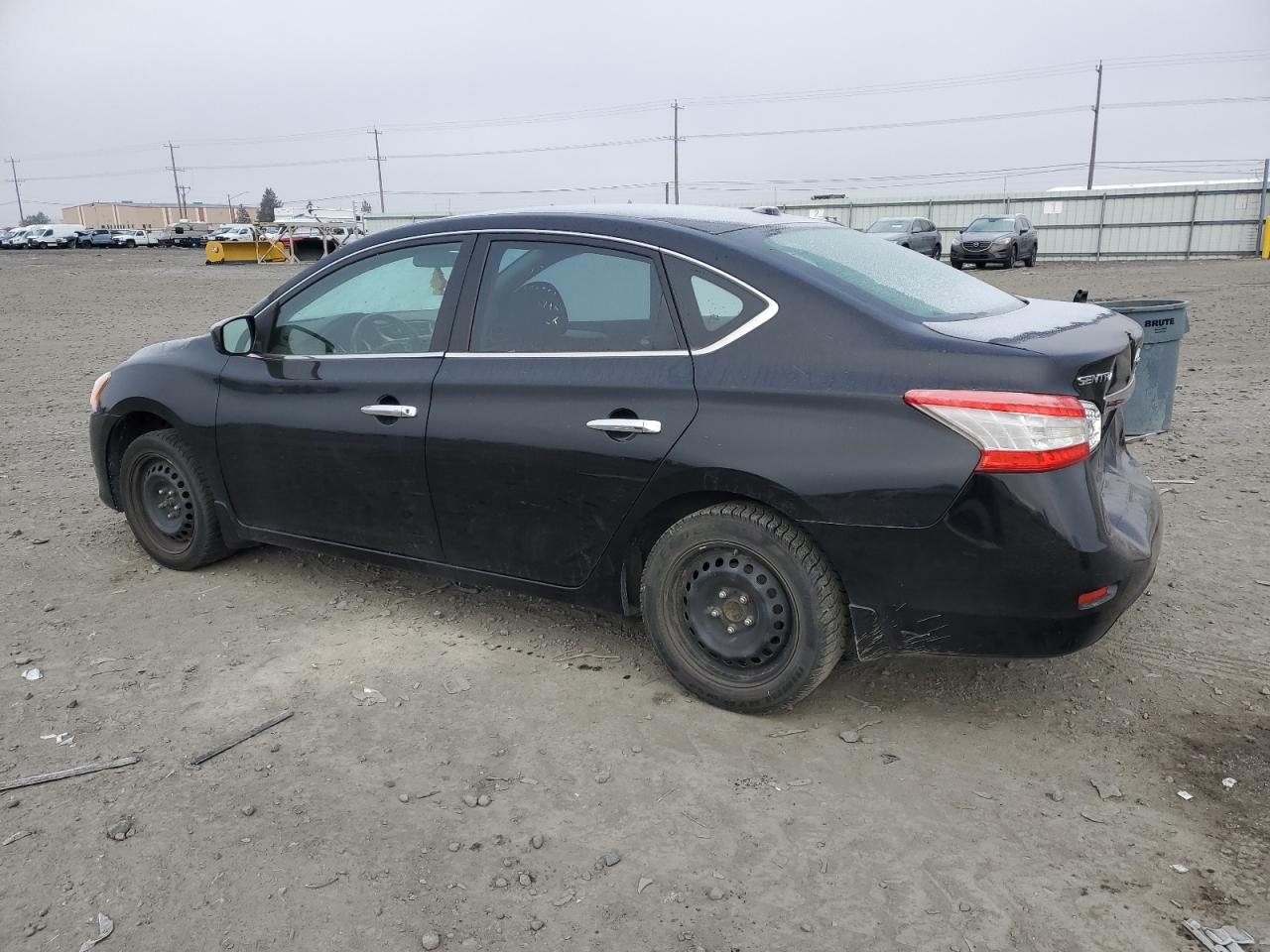 2015 Nissan Sentra VIN 3N1AB7AP4FY221900 Copart auction photo, rear end damage thumbnail 2