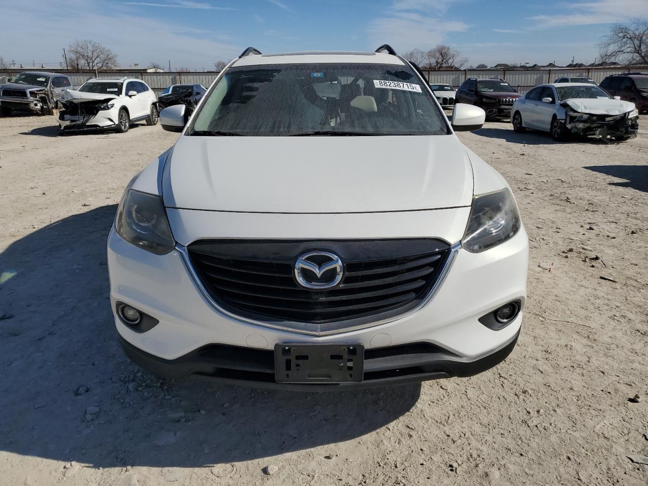2013 Mazda CX-9 VIN JM3TB2CA4D0407727 Copart auction photo, rear end / side damage thumbnail 5