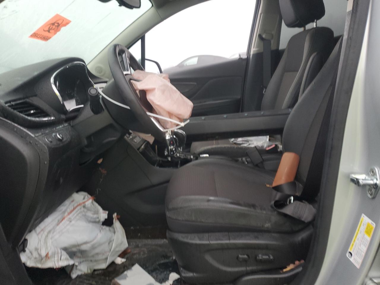 2022 Buick Encore VIN KL4CJESM4NB564151 Copart auction photo, front end / side damage thumbnail 7