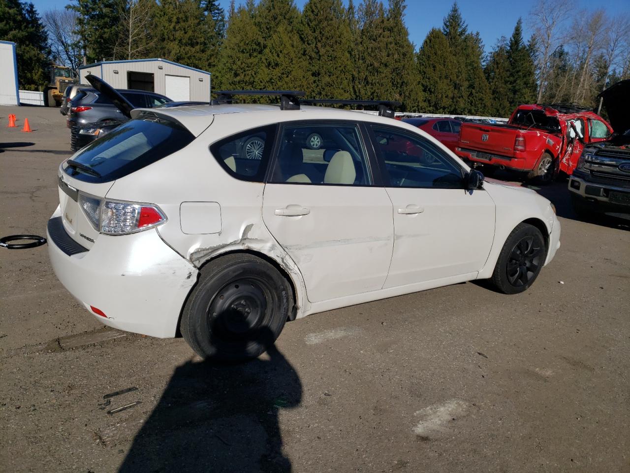 2010 Subaru Impreza VIN JF1GH6A69AH816422 Copart auction photo, rear end / side damage thumbnail 3