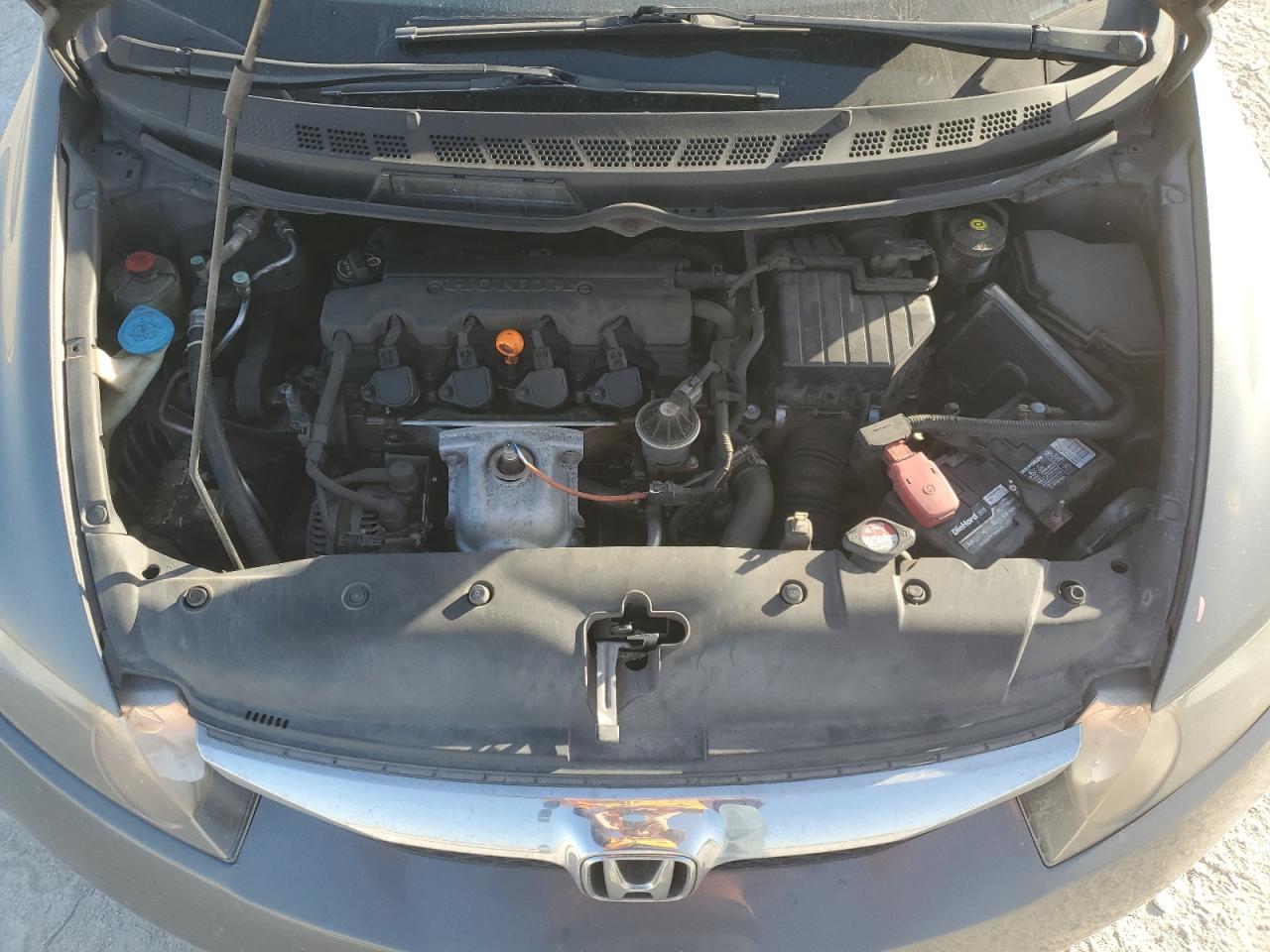 2010 Honda Civic VIN 2HGFA1F33AH523932 Copart auction photo, side / rear end damage thumbnail 11
