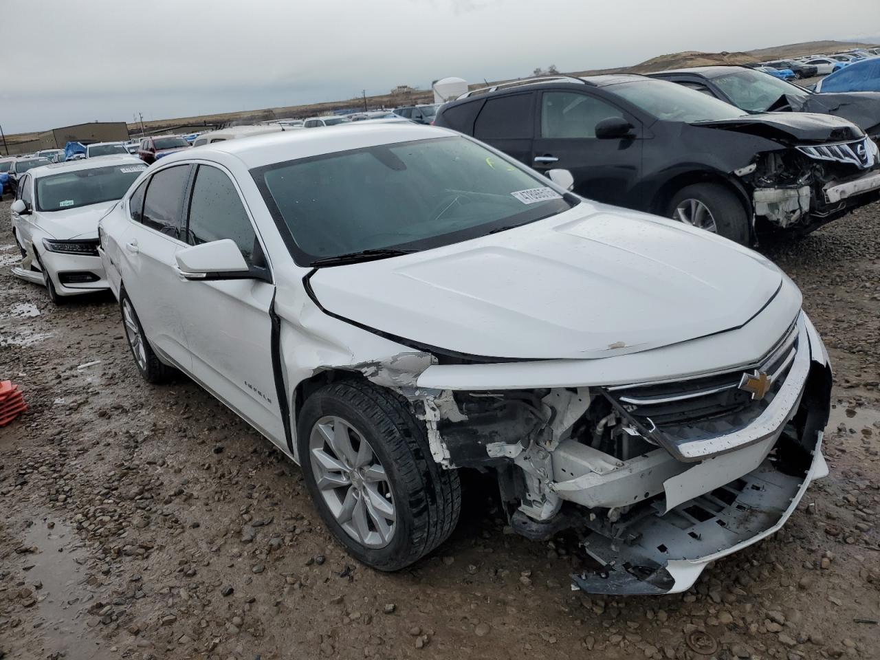 2016 Chevrolet Impala VIN 2G1115S34G9167525 Copart auction photo, front end / rear end damage thumbnail 4