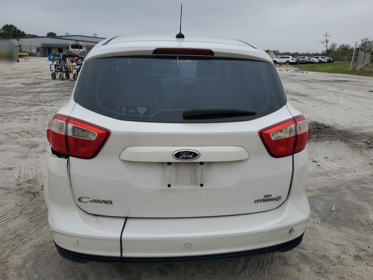 2013 Ford C-MAX VIN 1FADP5AU2DL529262 Copart auction photo, side damage thumbnail 6