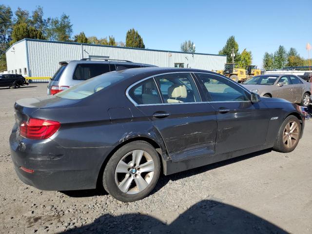 2011 BMW 5er VIN WBAFR1C56BC672575 Copart auction photo, side damage thumbnail 3