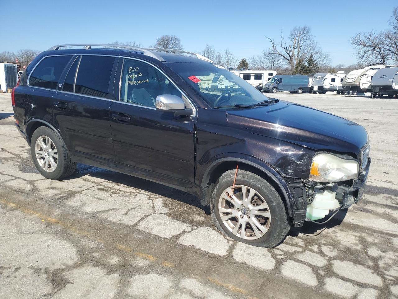 2013 Volvo XC90 VIN YV4952CY9D1667975 Copart auction photo, front end damage thumbnail 4